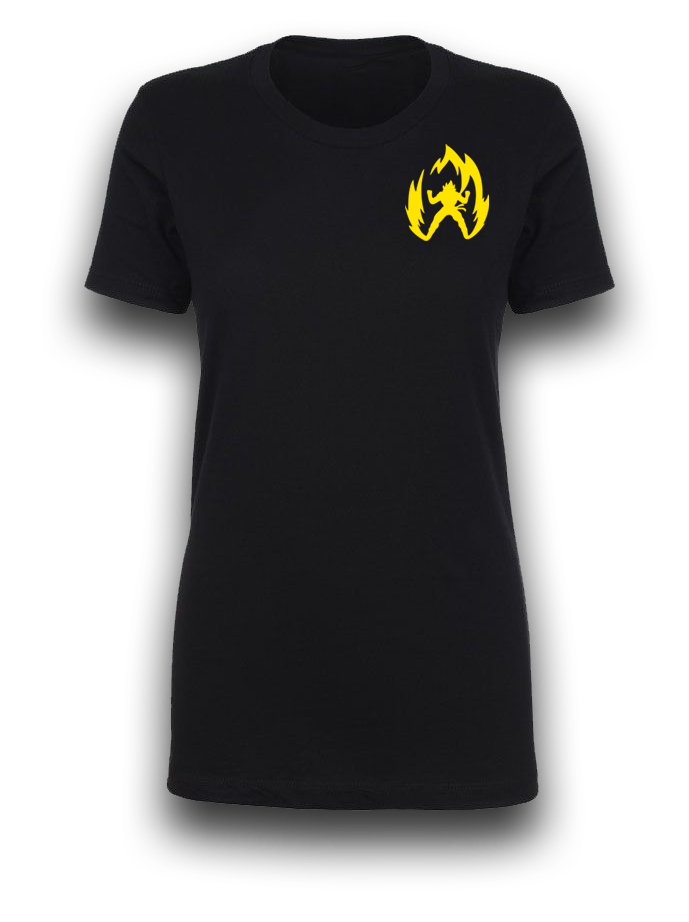 Dragon Ball Z - Powering Up - Women's Minimalistic Gym T-Shirt