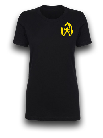 Dragon Ball Z - Powering Up - Women's Minimalistic Gym T-Shirt