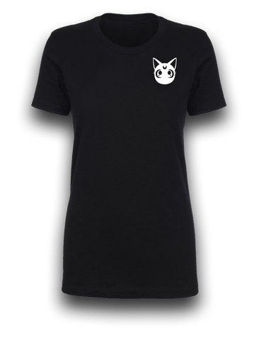 Sailor Moon - Luna - Women's Minimalistic Gym T-Shirt