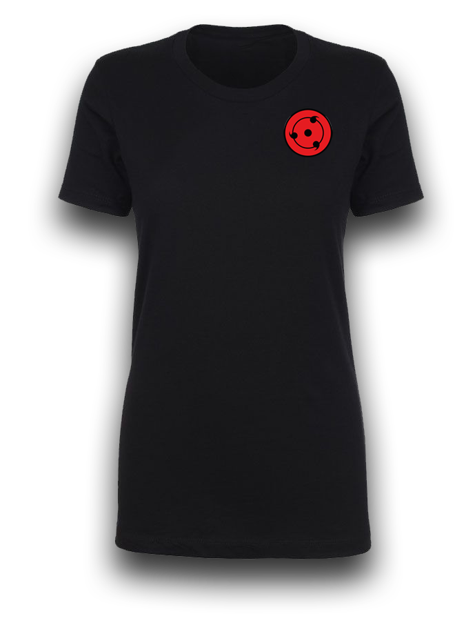 Naruto - Sharingan - Women's Minimalistic Gym T-Shirt