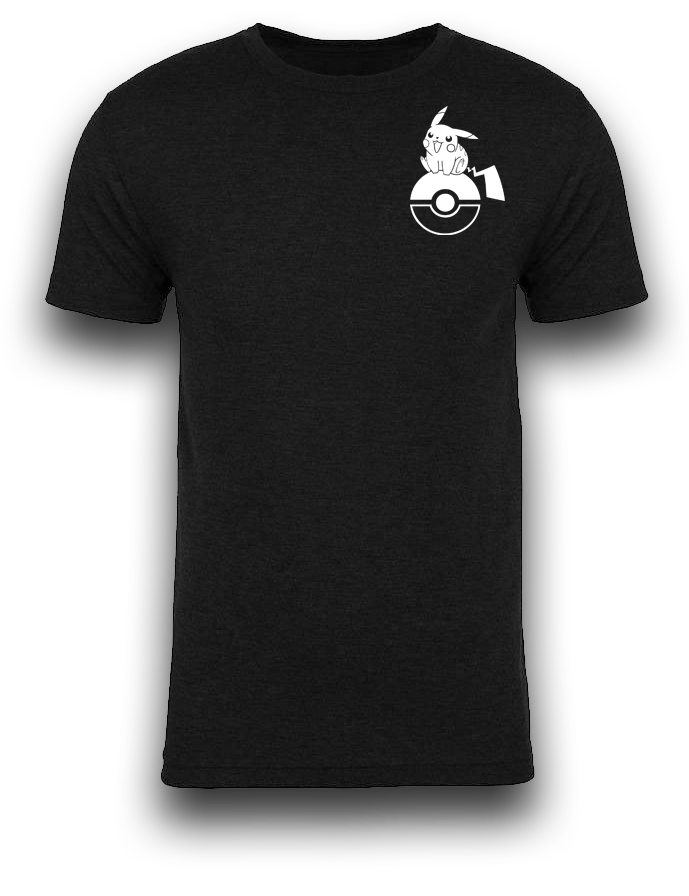 Pokemon - Pikachu Pokeball - Minimalistic Gym T-Shirt