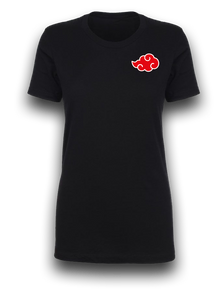 Naruto - Akatsuki Cloud - Women's Minimalistic Gym T-Shirt